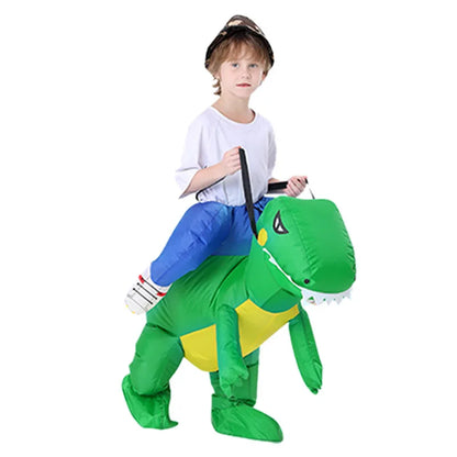 Green Dinosaur Inflatable Costumes for kids