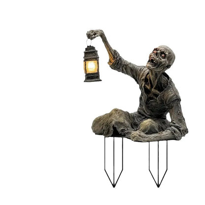 Zombie Ornament Spooky 2D Acrylic