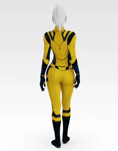 Superhero Wolverine Deadpool Costume for Adult