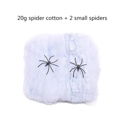 Halloween Decoration White Spider Web