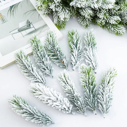 Artificial Pine Branches Christmas Wreath - Elegant Seasonal Decor