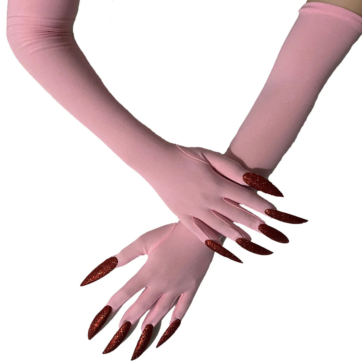 Cool Halloween gloves Green Ghost claws
