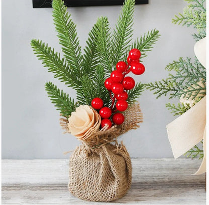 Christmas Berry Picks – Miniature Plants for Table Decor