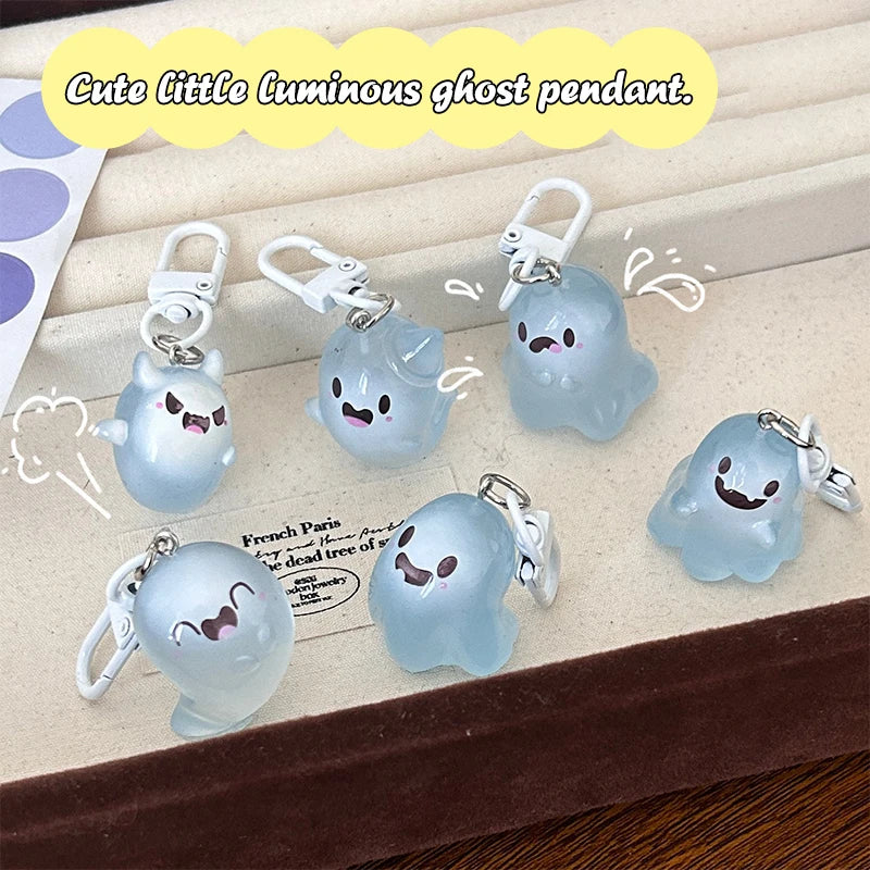 Luminous Halloween Ghost Key Chain