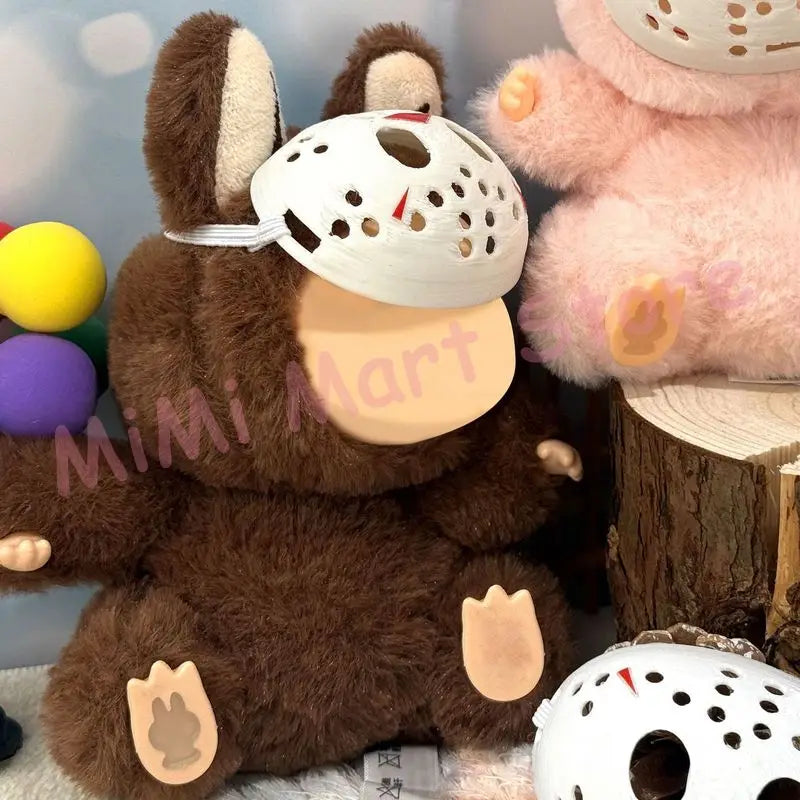 For 17cm Labubu Mask Doll Accessories