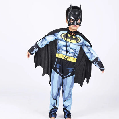 Kids boy Batman Costume with Mask