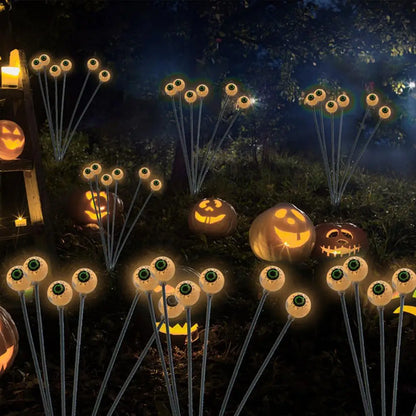 Ghost Eyeball Stake Light Bleeding Eyeballs Firefly Solar Lights for Yard