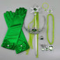 Girls Cosplay Elsa Anna Princess Crown Magic Wand Costume