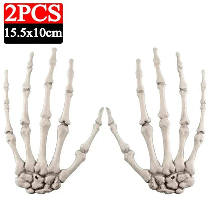 Scary Skull Hand Realistic Skeleton