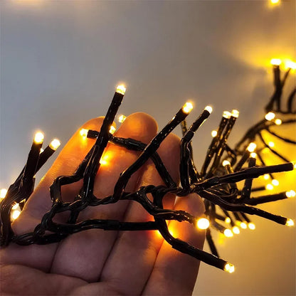 30M 2000 LED Cluster Christmas String Lights