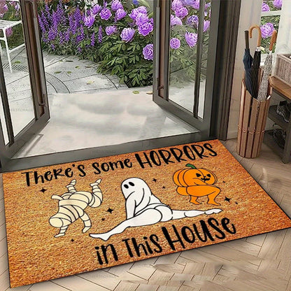 Jack-o'-lantern Halloween Doormat Door Mat