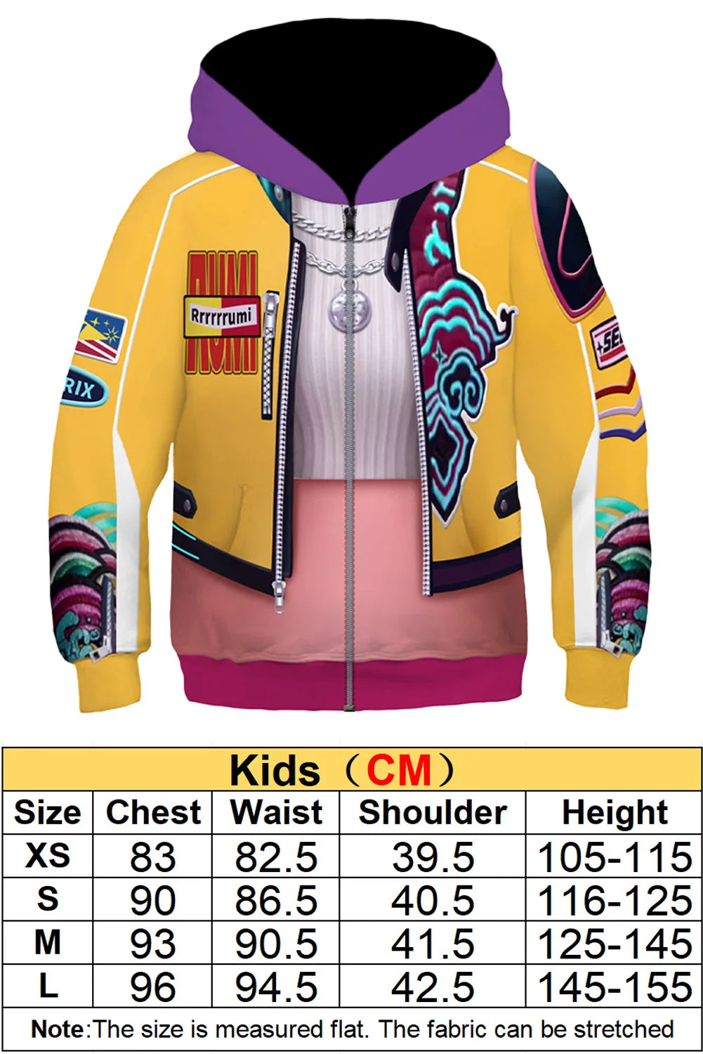 Adult Kids Rumi Demons Hunter of KPop Suit