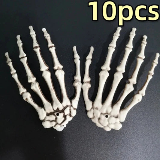 Scary Skull Hand Realistic Skeleton
