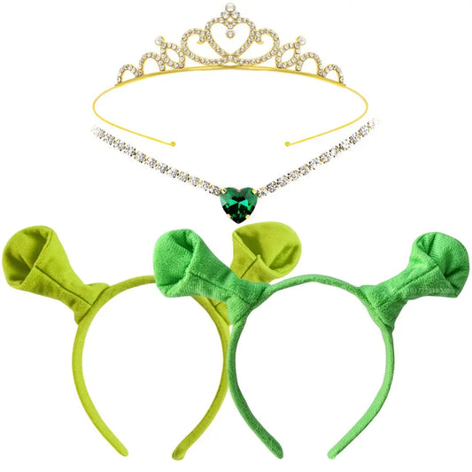 Fiona Cosplay Crown Headband With Ear Costume