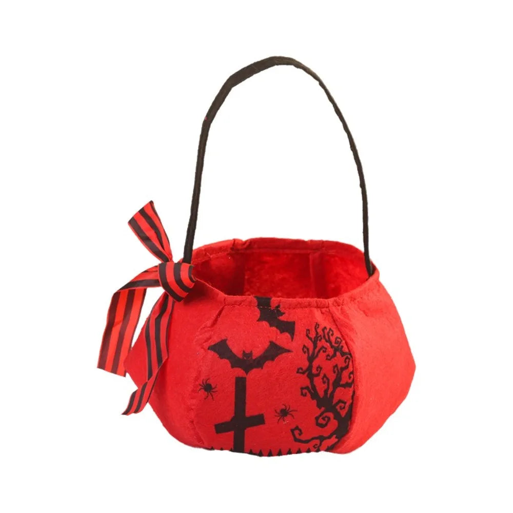 Basket Trick or Treat Halloween Candy Bag