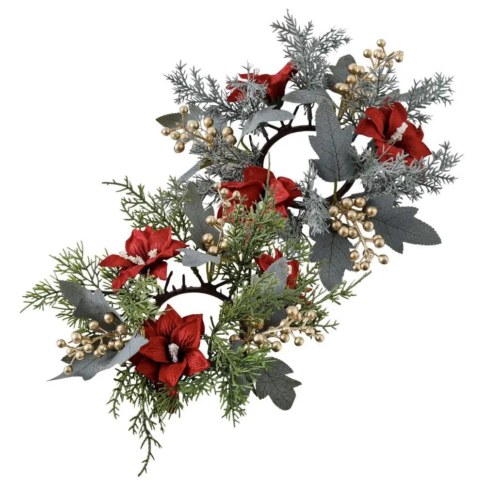 Christmas Wreath - Elegant Seasonal Decor - Decorative Wreath for Home & Holiday