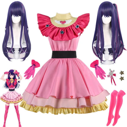 Anime OSHI NO KO Ai Hoshino Cosplay Costume