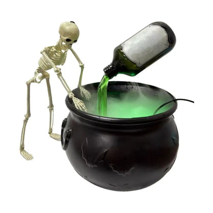 Halloween Mist Maker Fogger Witch Cauldron