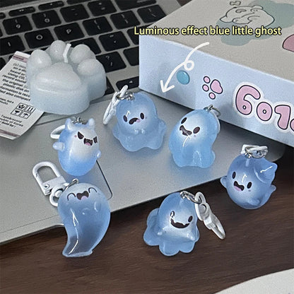 Luminous Halloween Ghost Key Chain