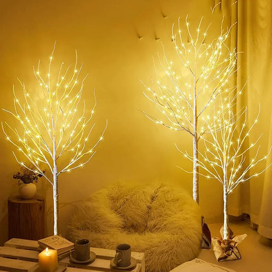 1.8M Lighted Birch Tree