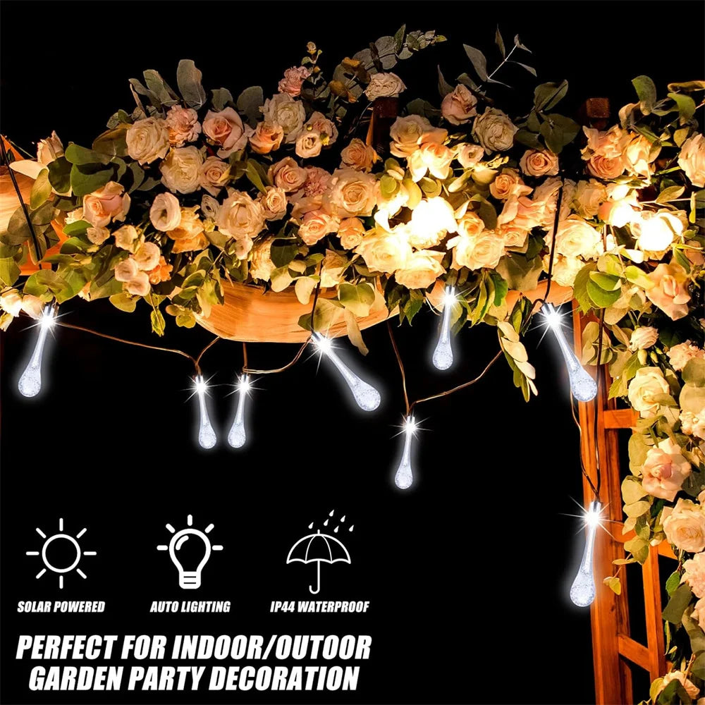 Solar String Lights - Dragonfly Lights for Patio Garden Yard