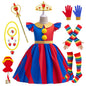 Kids Pomni Cosplay Costume