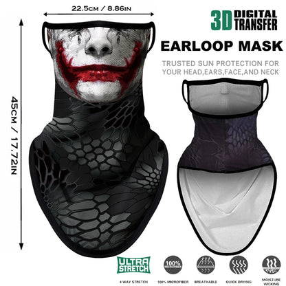 Breathable Skull Scarf for Adults