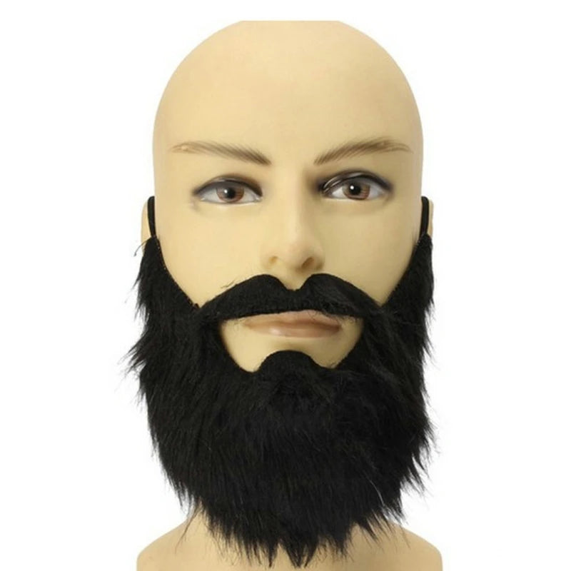 Fake Beards Costume Beard Old Man Mustache