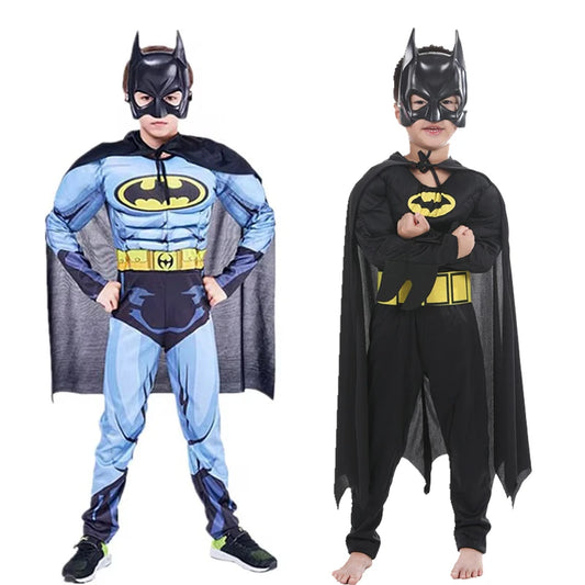 Kids boy Batman Costume with Mask