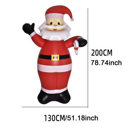 2M PVC Festive Christmas Party Inflatables