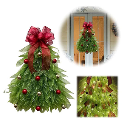 Christmas Wreath - Elegant Seasonal Decor - Decorative Wreath for Home & Holiday