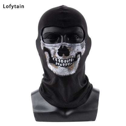 Lofytain COD:MW2 Ghost Skull Balaclava Ghost