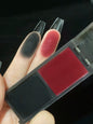 Biya 2 Color Eyeshadow Protable Red Black Plate Matte Eye Shadow