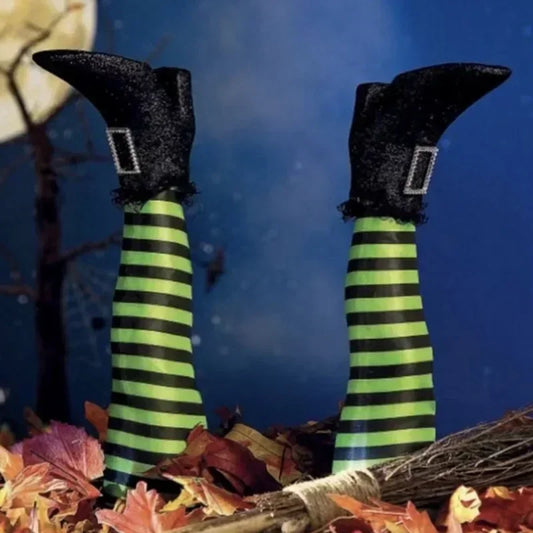 2pcs Halloween Evil Witch Legs Prosthetic