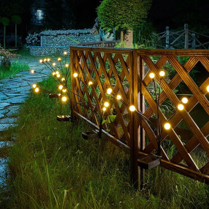 10LED Solar Firefly Lights Elegant Seasonal Piece