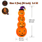 Inflatable Pumpkins, Yard Lawn Lighted Blow-up