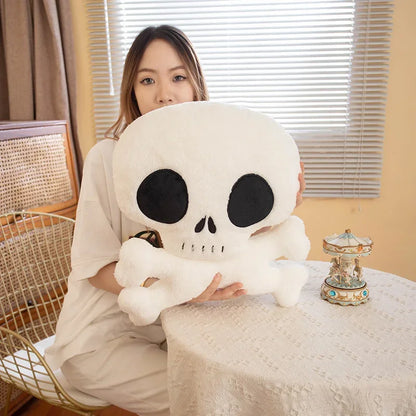 Horror Halloween Props Stuffed Skull