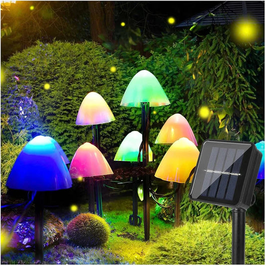 Solar Garden Mushroom Decor Lights - Outdoor Waterproof lamp