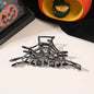 1Pcs Halloween Black Spider Hair Claw Clips
