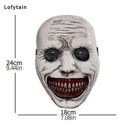 Horror The Exorcist Smiling Demon Face Mask