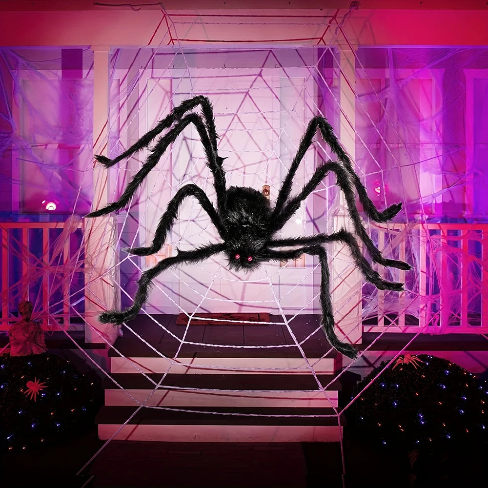 Giant Halloween Spider Decoration