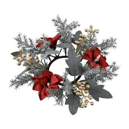 Christmas Wreath - Elegant Seasonal Decor - Decorative Wreath for Home & Holiday