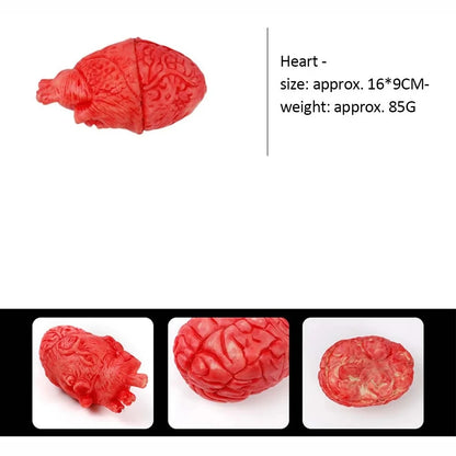 Halloween Horror Props Bloody Handger Leg Foot Brain Heart Halloween Supplies