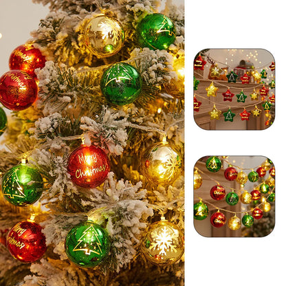 5ft/10ft 10 LED/ 20 LED Star String Lights - Multicolor Battery