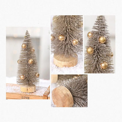 15/20cm  DIY Handicraft Artificial Xmas Pine Tree