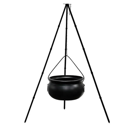 7.87inch Witch's Cauldron with Tripod and Lights