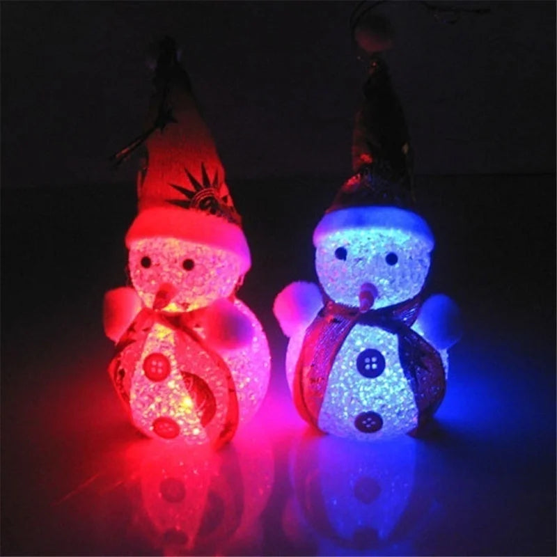 New Xmas Snowman Santa Claus Gift LED