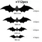 Halloween Bats 3D Wall Stickers