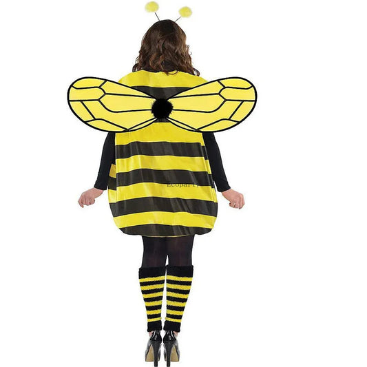 Halloween Bee Costume with Wings and Headband For Kids and Adults - Festivewarehouse™