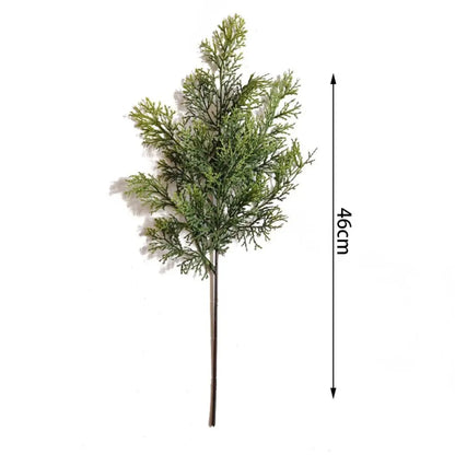 Elegant Seasonal Decor - Green Artificial Pine Branch Christmas Tree